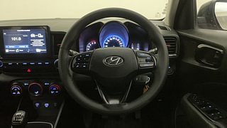 Used 2019 Hyundai Venue [2019-2022] SX 1.0 Turbo Dual Tone Petrol Manual interior STEERING VIEW