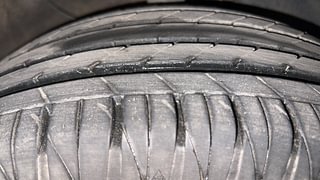 Used 2021 Kia Sonet HTX 1.0 iMT Petrol Manual tyres RIGHT FRONT TYRE TREAD VIEW