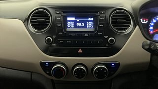 Used 2015 Hyundai Xcent [2014-2017] S Petrol Petrol Manual interior MUSIC SYSTEM & AC CONTROL VIEW
