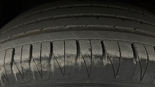 Used 2021 Kia Sonet HTX Plus 1.5 Dual Tone Diesel Manual tyres LEFT FRONT TYRE TREAD VIEW