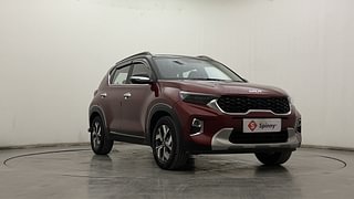 Used 2021 Kia Sonet HTX Plus 1.5 Dual Tone Diesel Manual exterior RIGHT FRONT CORNER VIEW