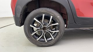 Used 2017 Mahindra KUV100 NXT [2017-2020] K8 D 6 STR Diesel Manual tyres RIGHT REAR TYRE RIM VIEW
