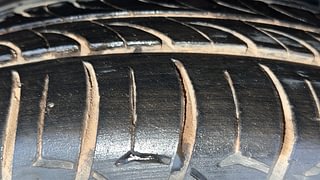 Used 2017 Mahindra KUV100 NXT [2017-2020] K8 D 6 STR Diesel Manual tyres RIGHT FRONT TYRE TREAD VIEW