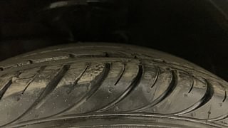 Used 2018 Hyundai Eon [2011-2018] Sportz Petrol Manual tyres LEFT FRONT TYRE TREAD VIEW