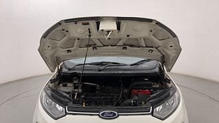 Used 2015 Ford EcoSport [2013-2015] Titanium 1.5L Ti-VCT AT Petrol Automatic engine ENGINE & BONNET OPEN FRONT VIEW