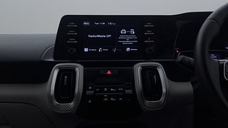 Used 2021 Kia Sonet HTX 1.0 iMT Petrol Manual interior MUSIC SYSTEM & AC CONTROL VIEW