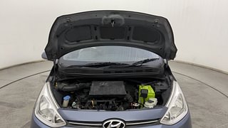 Used 2016 Hyundai Grand i10 Asta AT 1.2 Kappa VTVT Petrol Automatic engine ENGINE & BONNET OPEN FRONT VIEW
