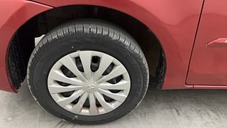 Used 2013 Toyota Etios [2010-2017] G Petrol Manual tyres LEFT FRONT TYRE RIM VIEW