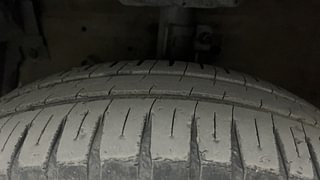 Used 2014 Maruti Suzuki Swift Dzire VXI Petrol Manual tyres LEFT FRONT TYRE TREAD VIEW