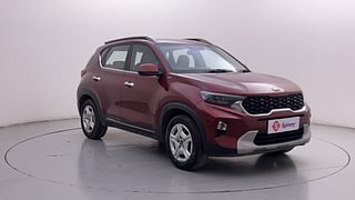 Used 2021 Kia Sonet HTX 1.0 iMT Petrol Manual exterior RIGHT FRONT CORNER VIEW