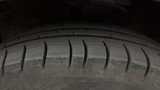 Used 2012 Hyundai i10 Sportz 1.2 AT Kappa2 Petrol Automatic tyres LEFT FRONT TYRE TREAD VIEW