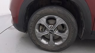 Used 2020 Kia Seltos HTK Plus G Petrol Manual tyres LEFT FRONT TYRE RIM VIEW