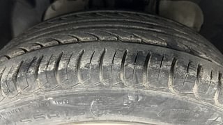 Used 2015 Ford EcoSport Trend 1.5L Ti-VCT Petrol Manual tyres LEFT FRONT TYRE TREAD VIEW