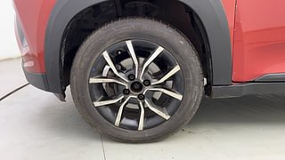 Used 2017 Mahindra KUV100 NXT [2017-2020] K8 D 6 STR Diesel Manual tyres LEFT FRONT TYRE RIM VIEW