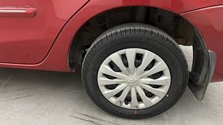 Used 2013 Toyota Etios [2010-2017] G Petrol Manual tyres LEFT REAR TYRE RIM VIEW