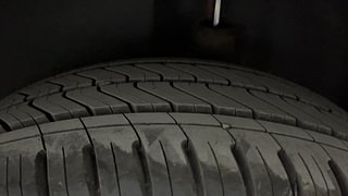 Used 2018 volkswagen Polo Highline Plus 1.0 MPI Petrol Manual tyres LEFT REAR TYRE TREAD VIEW