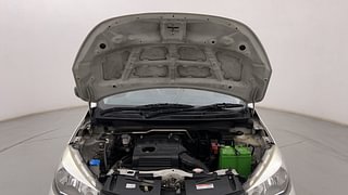 Used 2014 Maruti Suzuki Celerio VXI AMT Petrol Automatic engine ENGINE & BONNET OPEN FRONT VIEW