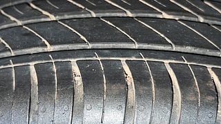 Used 2021 Tata Tiago Revotron XT Petrol Manual tyres LEFT REAR TYRE TREAD VIEW