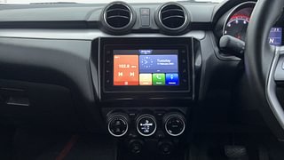 Used 2021 Maruti Suzuki Swift ZXI AMT Petrol Automatic interior MUSIC SYSTEM & AC CONTROL VIEW