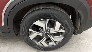 Used 2021 Kia Sonet HTX Plus 1.5 Dual Tone Diesel Manual tyres LEFT REAR TYRE RIM VIEW