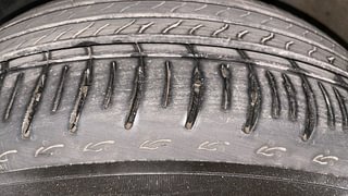 Used 2022 Honda City V CVT Petrol Automatic tyres LEFT FRONT TYRE TREAD VIEW