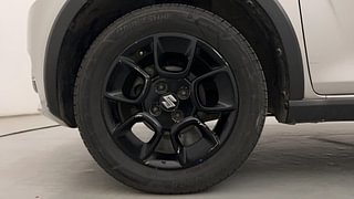 Used 2018 Maruti Suzuki Ignis [2017-2018] Alpha AMT Diesel Diesel Automatic tyres LEFT FRONT TYRE RIM VIEW