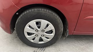Used 2012 Hyundai i10 Sportz 1.2 AT Kappa2 Petrol Automatic tyres LEFT FRONT TYRE RIM VIEW
