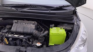 Used 2013 Hyundai i10 Sportz 1.2 Kappa2 Petrol Manual engine ENGINE LEFT SIDE HINGE & APRON VIEW
