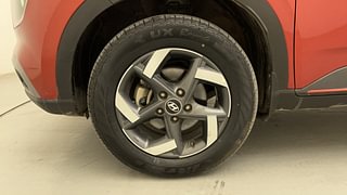 Used 2019 Hyundai Venue [2019-2022] SX 1.0 Turbo Dual Tone Petrol Manual tyres LEFT FRONT TYRE RIM VIEW