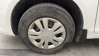 Used 2014 Maruti Suzuki Swift Dzire VXI Petrol Manual tyres LEFT FRONT TYRE RIM VIEW