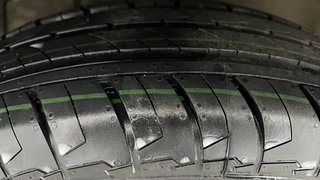 Used 2012 Maruti Suzuki Swift Dzire VXI Petrol Manual tyres LEFT FRONT TYRE TREAD VIEW