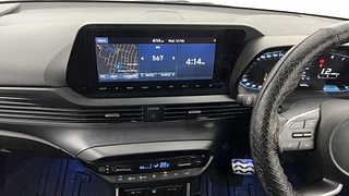 Used 2021 Hyundai New i20 Asta (O) 1.0 Turbo DCT Petrol Automatic interior MUSIC SYSTEM & AC CONTROL VIEW