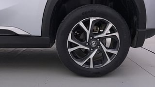 Used 2022 Toyota Urban Cruiser Hyryder V Neodrive AT Petrol Automatic tyres LEFT REAR TYRE RIM VIEW