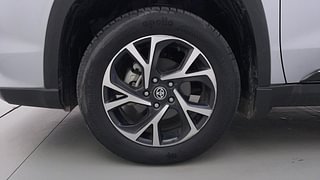 Used 2022 Toyota Urban Cruiser Hyryder V Neodrive AT Petrol Automatic tyres LEFT FRONT TYRE RIM VIEW