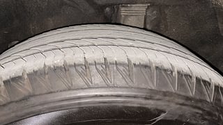 Used 2022 Mahindra XUV700 AX 7 Petrol AT Luxury Pack 7 STR Petrol Automatic tyres LEFT REAR TYRE TREAD VIEW