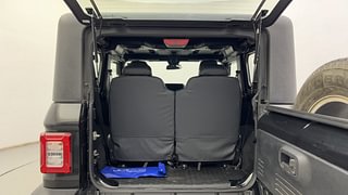 Used 2021 mahindra Thar LX 4 STR Hard Top Petrol AT 4WD Petrol Automatic interior DICKY INSIDE VIEW