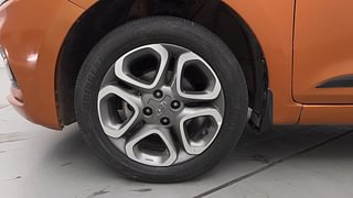 Used 2020 Hyundai Elite i20 [2018-2020] Asta (O) CVT Petrol Automatic tyres LEFT FRONT TYRE RIM VIEW