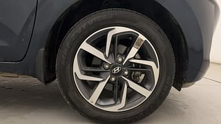 Used 2021 Hyundai Grand i10 Nios Asta 1.2 Kappa VTVT Petrol Manual tyres RIGHT FRONT TYRE RIM VIEW