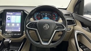 Used 2021 MG Motors Hector 1.5 Sharp CVT Petrol Automatic interior STEERING VIEW