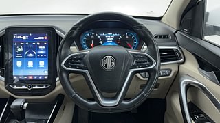 Used 2021 MG Motors Hector 1.5 Sharp CVT Petrol Automatic interior STEERING VIEW