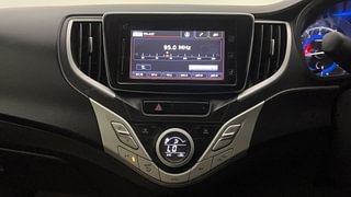 Used 2017 Maruti Suzuki Baleno [2015-2019] Alpha Petrol Petrol Manual interior MUSIC SYSTEM & AC CONTROL VIEW