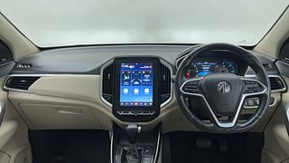 Used 2021 MG Motors Hector 1.5 Sharp CVT Petrol Automatic interior DASHBOARD VIEW