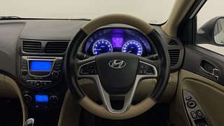 Used 2012 Hyundai Verna [2011-2015] Fluidic 1.6 VTVT SX AT Petrol Automatic interior STEERING VIEW