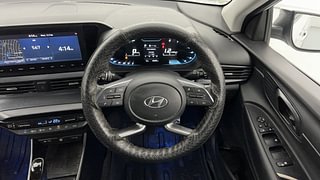 Used 2021 Hyundai New i20 Asta (O) 1.0 Turbo DCT Petrol Automatic interior STEERING VIEW
