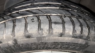 Used 2018 Hyundai Verna [2017-2020] 1.6 VTVT SX (O) AT Petrol Automatic tyres LEFT REAR TYRE TREAD VIEW