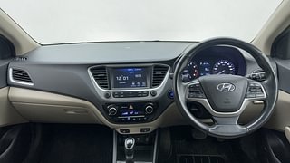 Used 2018 Hyundai Verna [2017-2020] 1.6 VTVT SX (O) AT Petrol Automatic interior DASHBOARD VIEW
