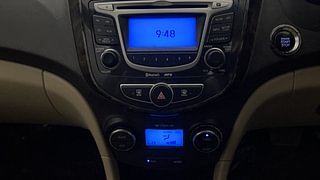 Used 2012 Hyundai Verna [2011-2015] Fluidic 1.6 VTVT SX AT Petrol Automatic interior MUSIC SYSTEM & AC CONTROL VIEW