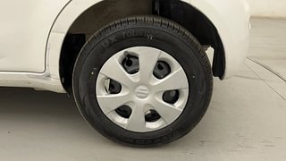 Used 2014 Maruti Suzuki Ritz Vxi BS-IV Petrol Manual tyres LEFT REAR TYRE RIM VIEW