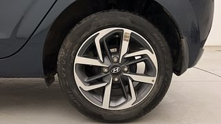 Used 2021 Hyundai Grand i10 Nios Asta 1.2 Kappa VTVT Petrol Manual tyres LEFT REAR TYRE RIM VIEW