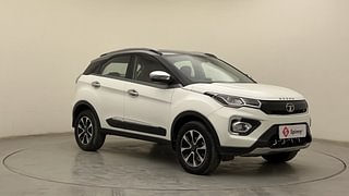 Used 2020 Tata Nexon XZ Plus Dual Tone Roof Optional Diesel Diesel Manual exterior RIGHT FRONT CORNER VIEW